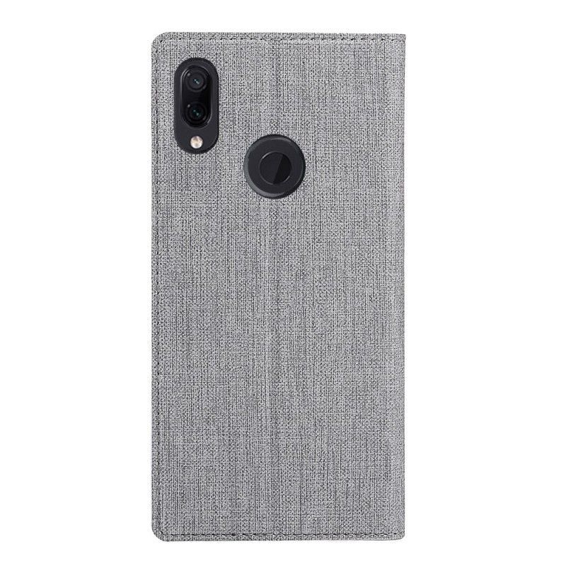 Kožené Pouzdro Folio Na Xiaomi Redmi Note 7 Texturovaný