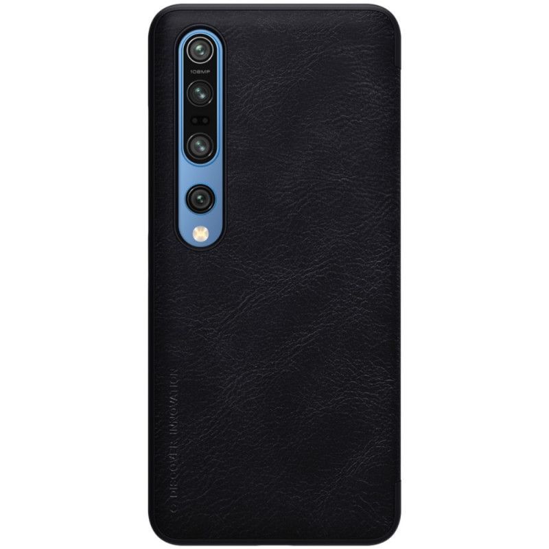 Kožené Pouzdro Folio Xiaomi Mi 10 / 10 Pro Série Nillkin Qin