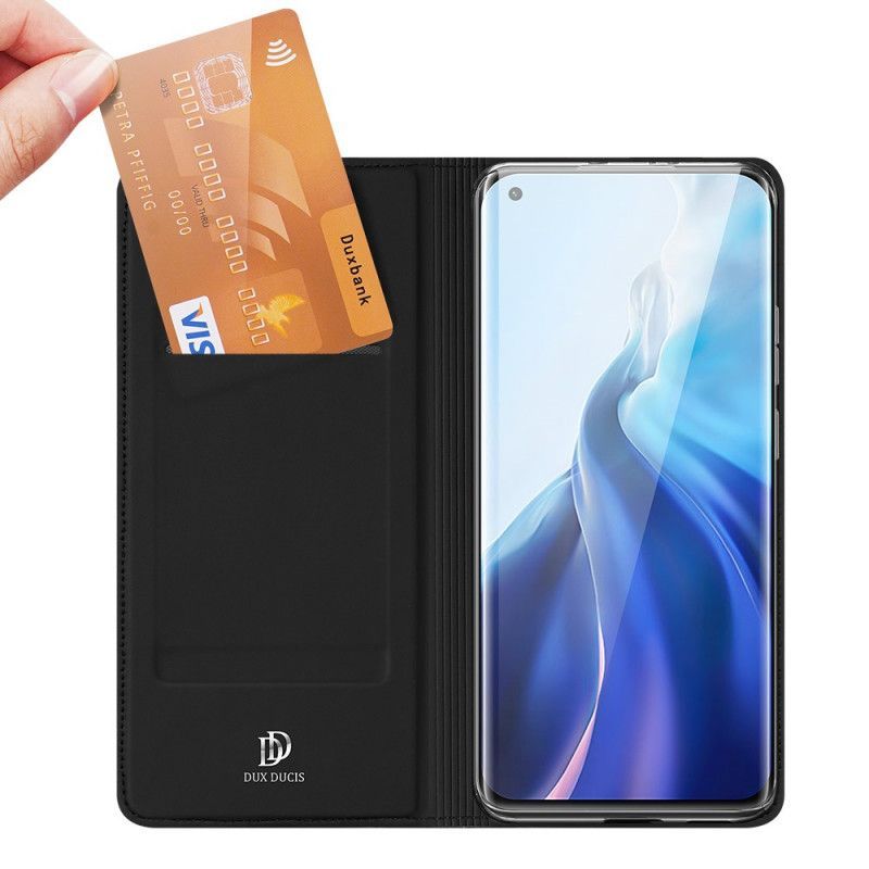 Kožené Pouzdro Folio Xiaomi Mi 11 Kůže Pro Dux Ducis