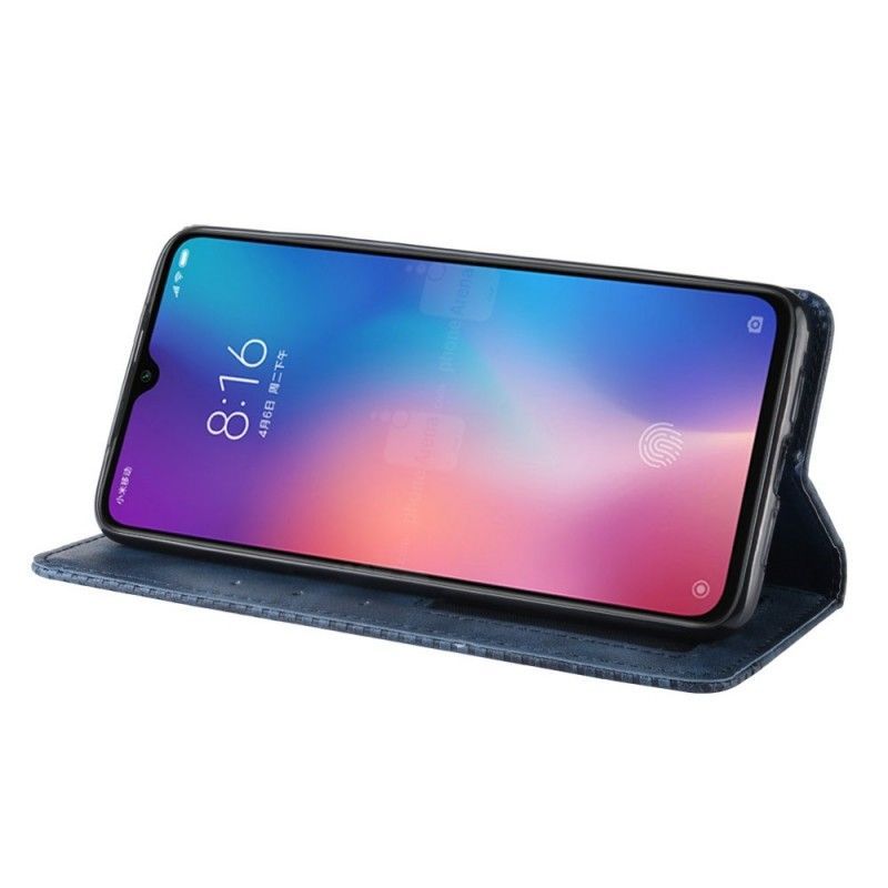 Kožené Pouzdro Folio Xiaomi Mi 9 Se Efekt Matné Kůže