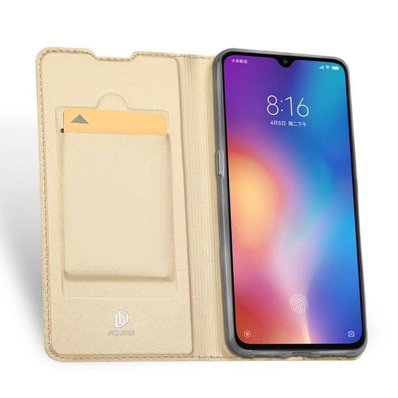 Kožené Pouzdro Folio Xiaomi Mi 9 Série První Třídy