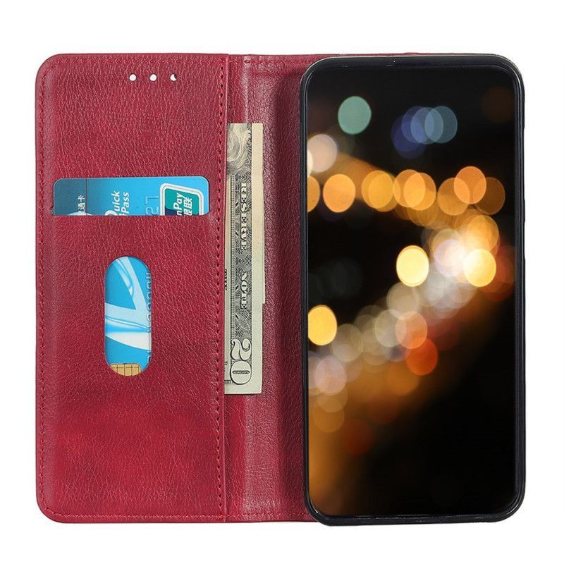 Kožené Pouzdro Folio Xiaomi Mi A3 Elegantní Štípenka