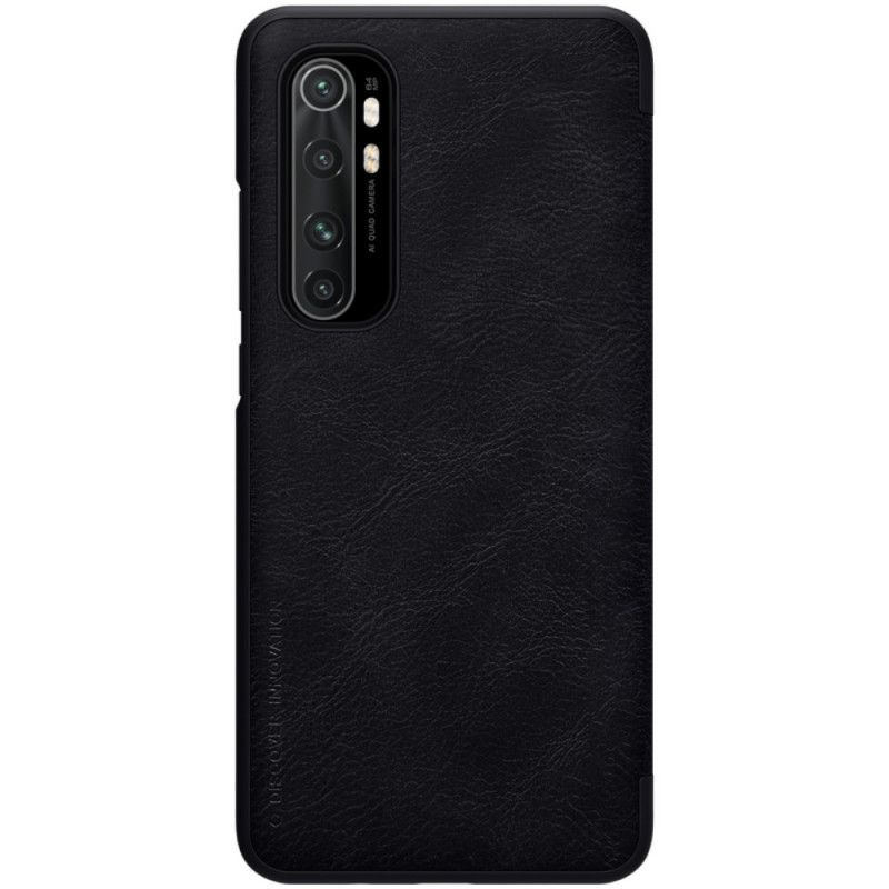 Kožené Pouzdro Folio Xiaomi Mi Note 10 Lite Série Qin Nillkin