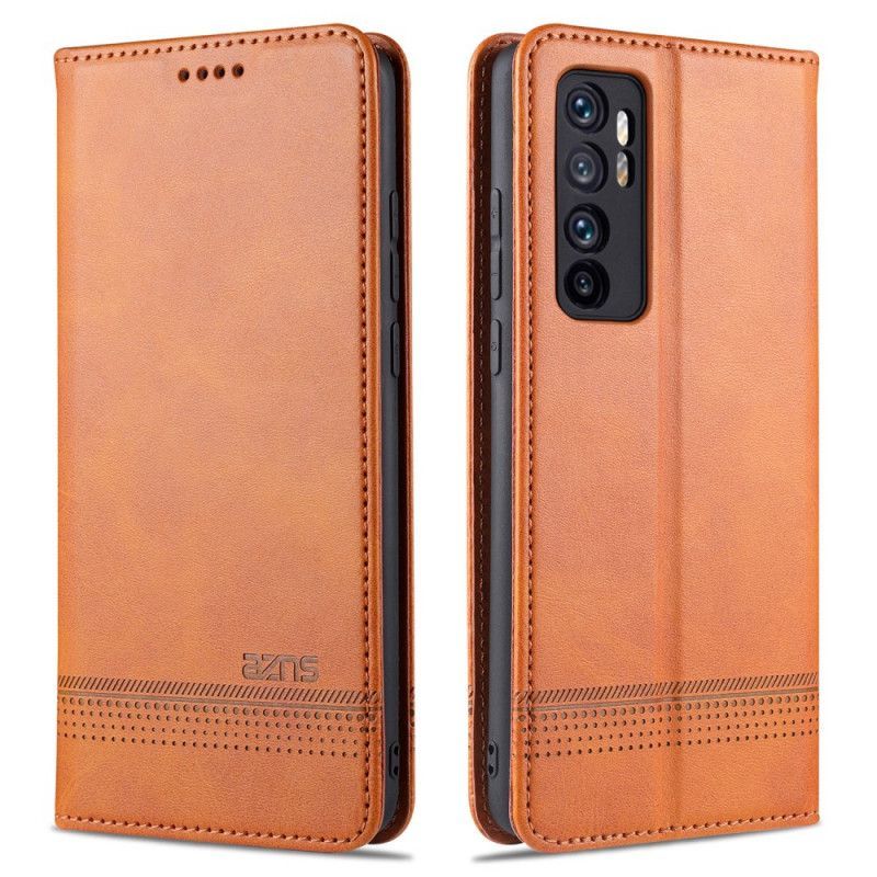 Kožené Pouzdro Folio Xiaomi Mi Note 10 Lite Styl Kůže Azns