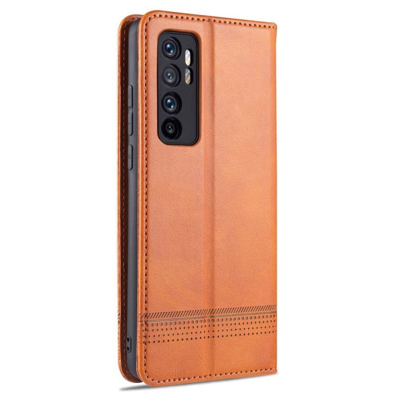 Kožené Pouzdro Folio Xiaomi Mi Note 10 Lite Styl Kůže Azns