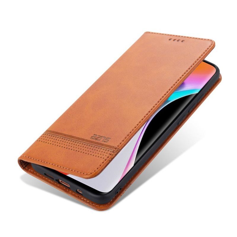 Kožené Pouzdro Folio Xiaomi Mi Note 10 Lite Styl Kůže Azns