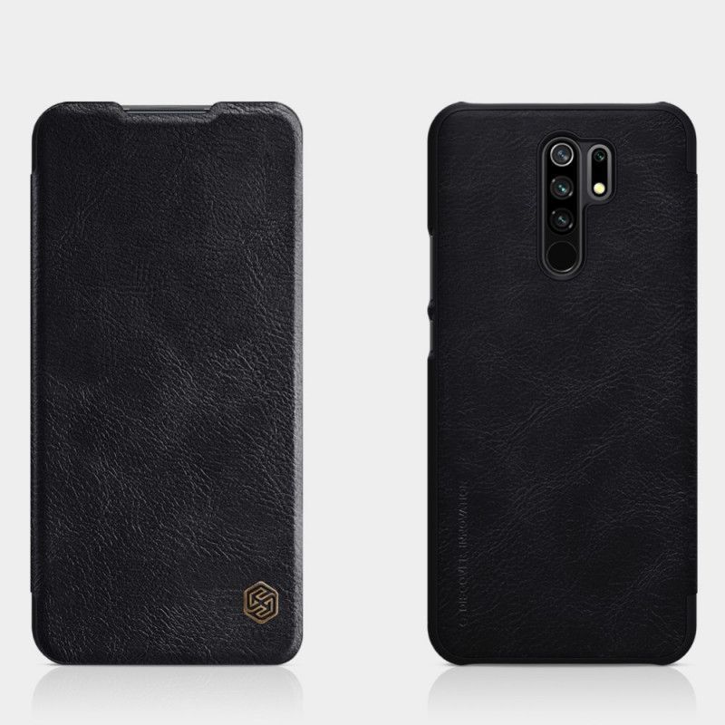 Kožené Pouzdro Folio Xiaomi Redmi 9 Série Nillkin Qin