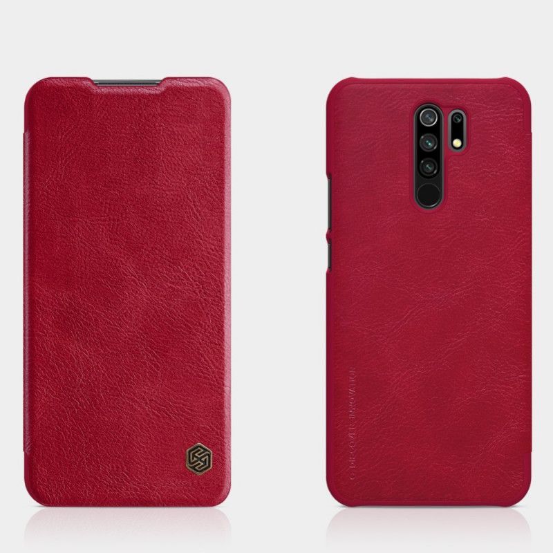 Kožené Pouzdro Folio Xiaomi Redmi 9 Série Nillkin Qin