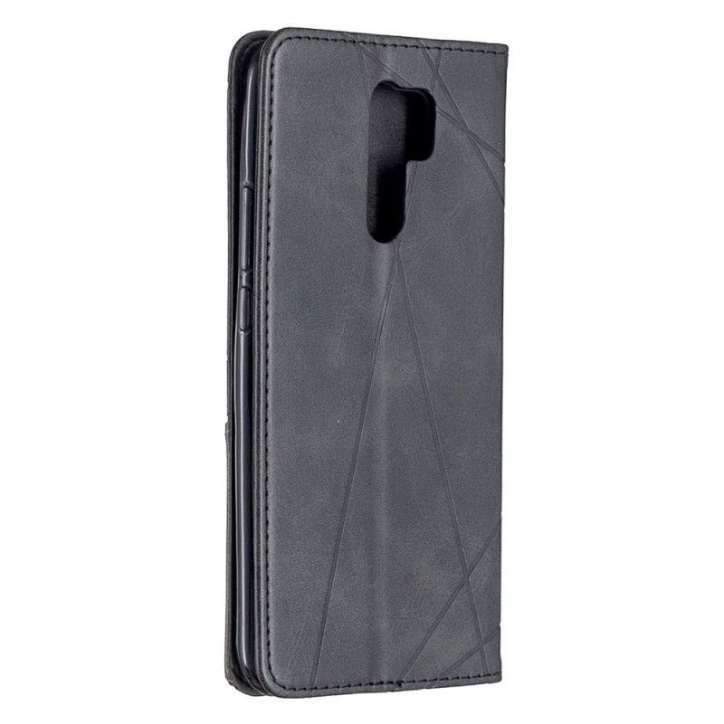 Kožené Pouzdro Folio Xiaomi Redmi 9 Umělecký Styl