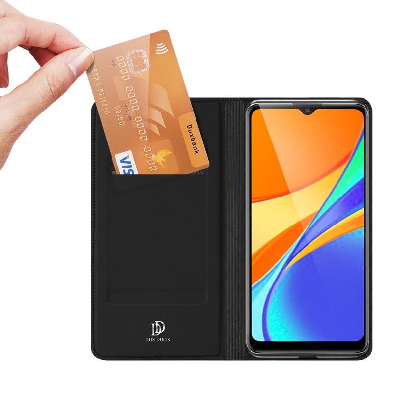 Kožené Pouzdro Folio Xiaomi Redmi 9c Řada Skin Pro Dux Ducis