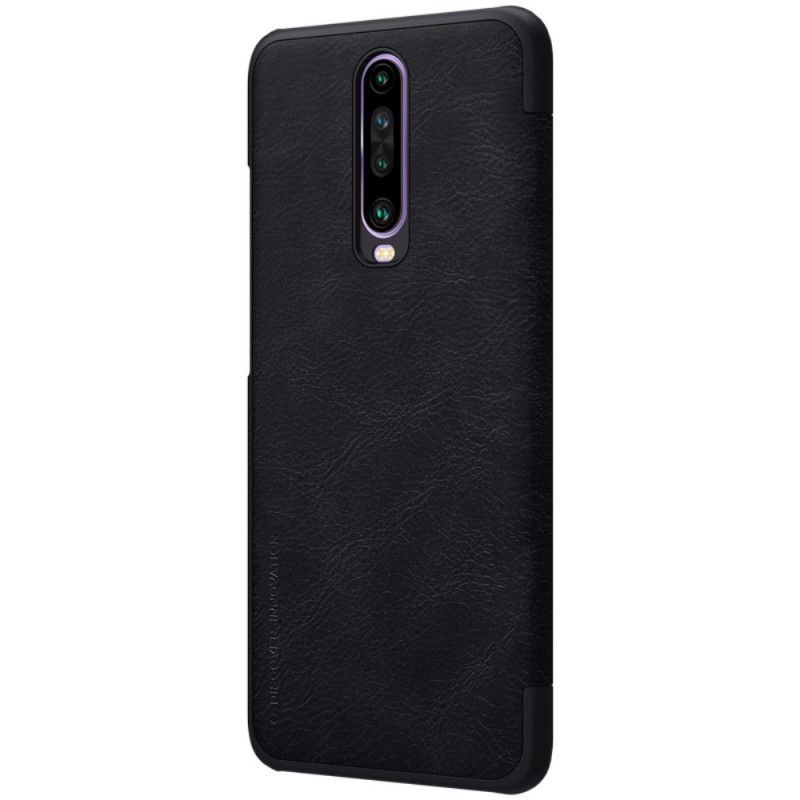 Kožené Pouzdro Folio Xiaomi Redmi K30 Série Nillkin Qin