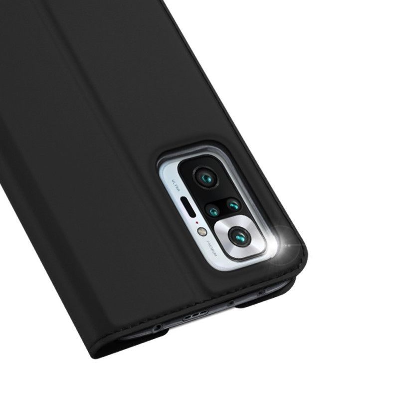 Kožené Pouzdro Folio Xiaomi Redmi Note 10 Pro Kůže Pro Dux Ducis