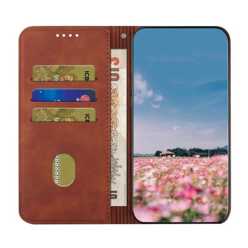 Kožené Pouzdro Folio Xiaomi Redmi Note 11 / Poco M4 Pro 5g S-design Kožený Styl