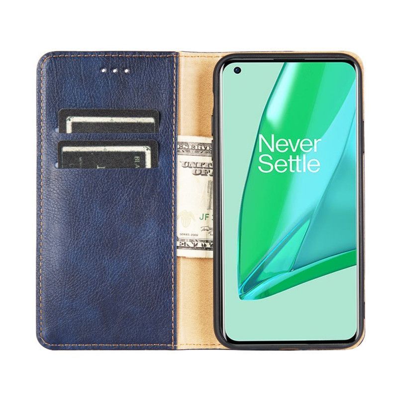 Kožené Pouzdro Folio Xiaomi Redmi Note 11 Pro / Note 11 Pro Plus Starý Vzhled Kůže