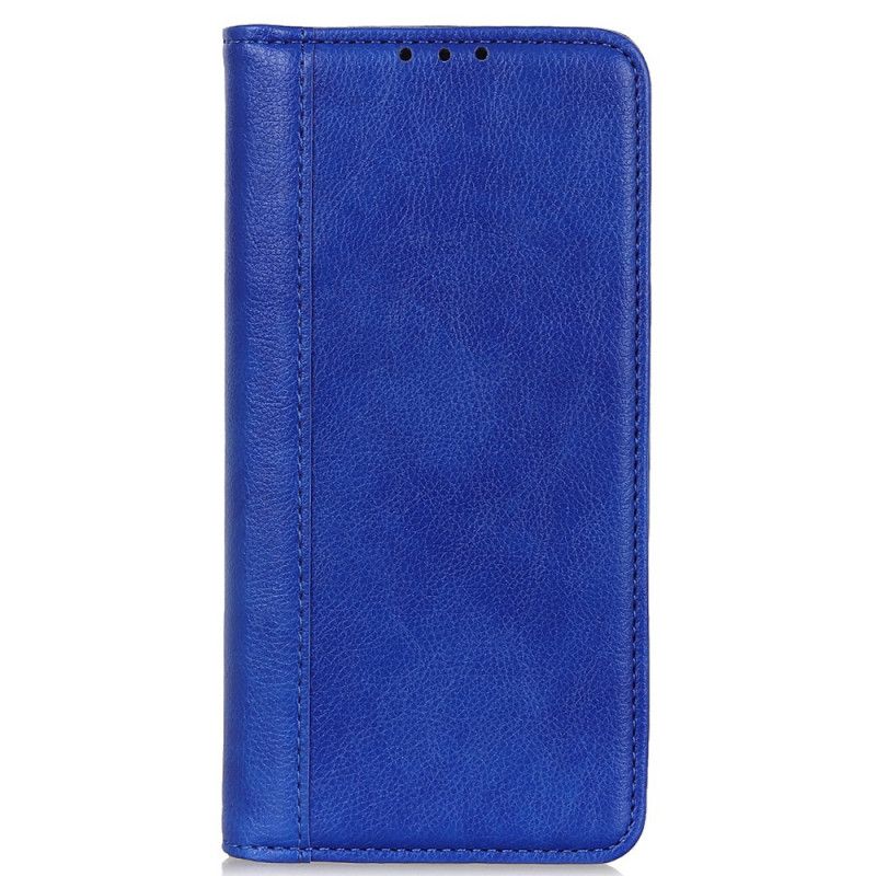 Kožené Pouzdro Folio Xiaomi Redmi Note 13 Pro 4g Štípaná Kůže