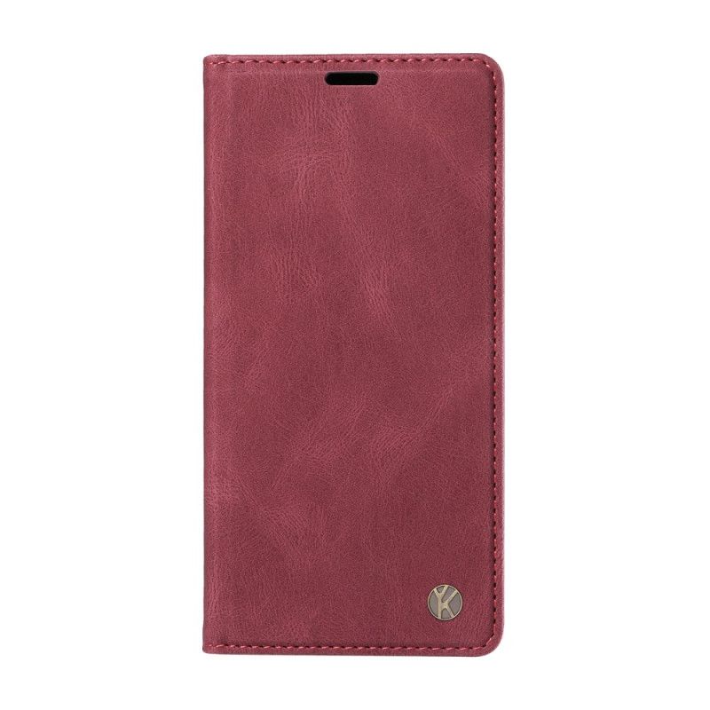 Kožené Pouzdro Folio Xiaomi Redmi Note 13 Pro 4g Yikatu