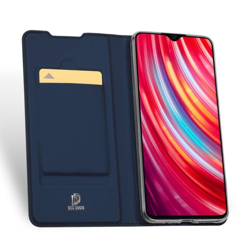 Kožené Pouzdro Folio Xiaomi Redmi Note 8 Pro Kůže Pro Dux Ducis