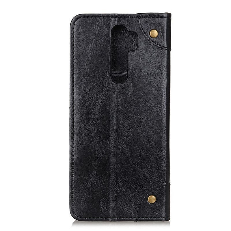 Kožené Pouzdro Folio Xiaomi Redmi Note 8 Pro Starý Ročník