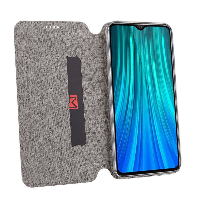 Kožené Pouzdro Folio Xiaomi Redmi Note 8 Texturovaný