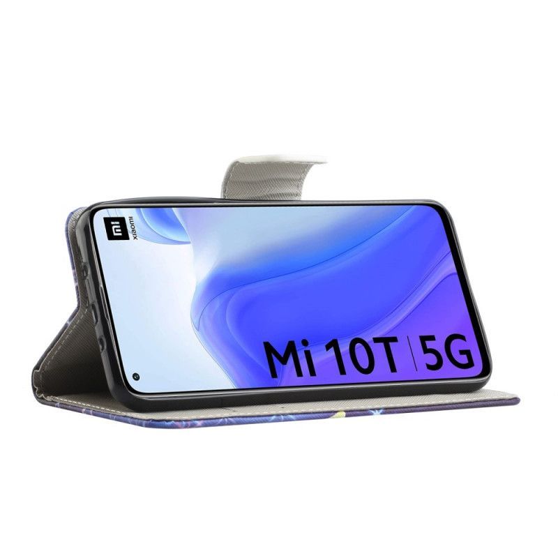 Kožené Pouzdro Na Xiaomi Mi 10t / 10t Pro Motýli