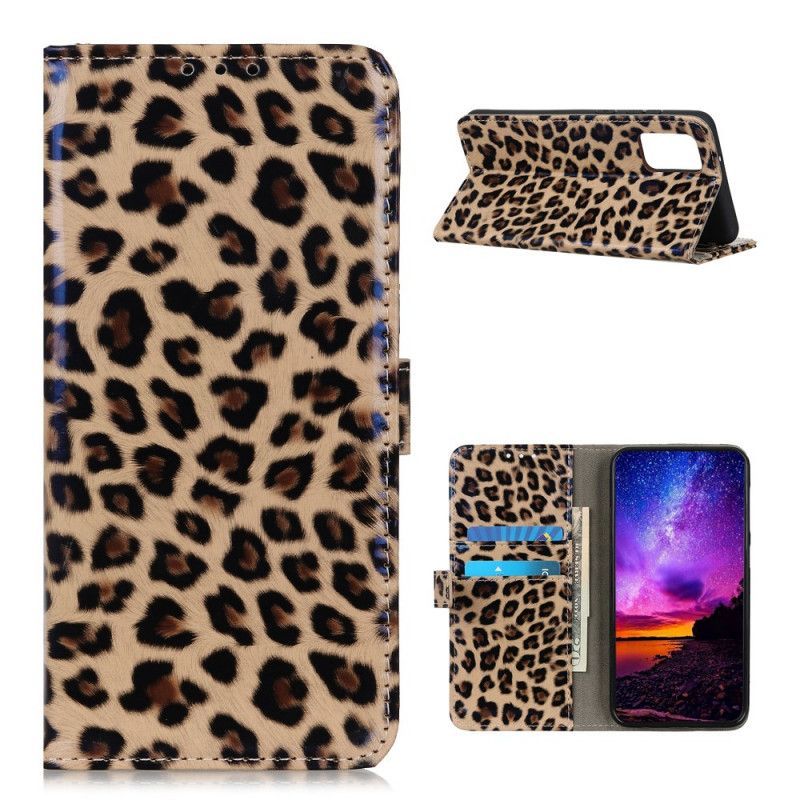 Kožené Pouzdro Xiaomi Mi 10t / 10t Pro Leopard