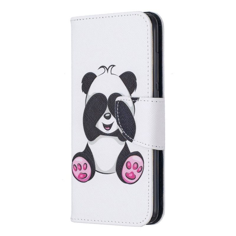 Kožené Pouzdro Xiaomi Redmi 7a Panda Zábava