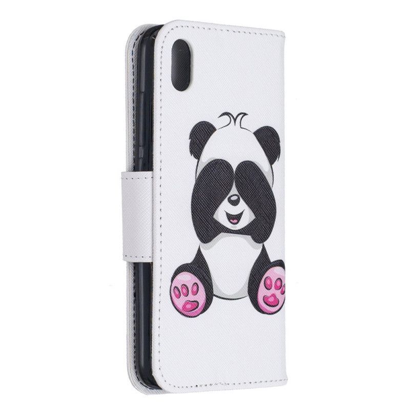 Kožené Pouzdro Xiaomi Redmi 7a Panda Zábava