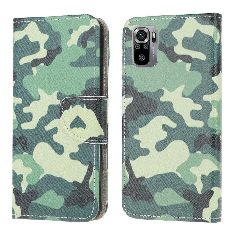 Kožené Pouzdro Xiaomi Redmi Note 10 / Note 10s Camo