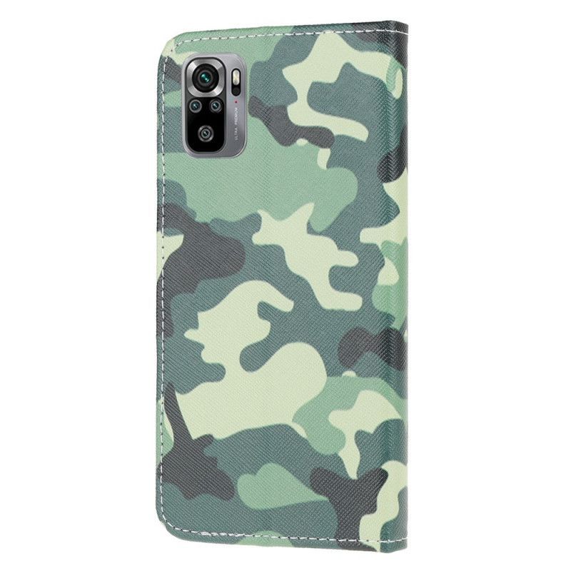 Kožené Pouzdro Xiaomi Redmi Note 10 / Note 10s Camo