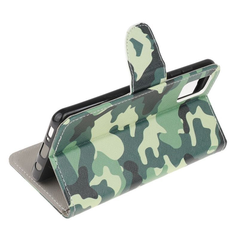 Kožené Pouzdro Xiaomi Redmi Note 10 / Note 10s Camo