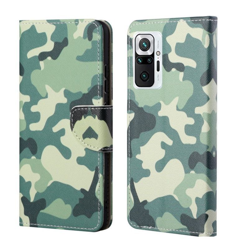 Kožené Pouzdro Xiaomi Redmi Note 10 Pro Camo