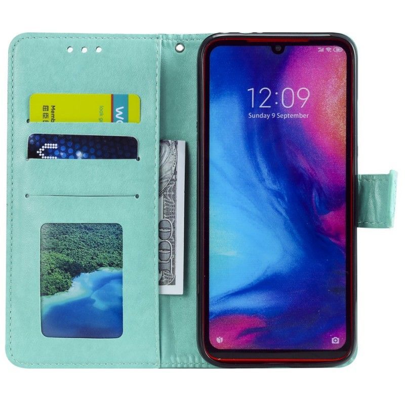 Kožené Pouzdro Xiaomi Redmi Note 7 Sluneční Mandala