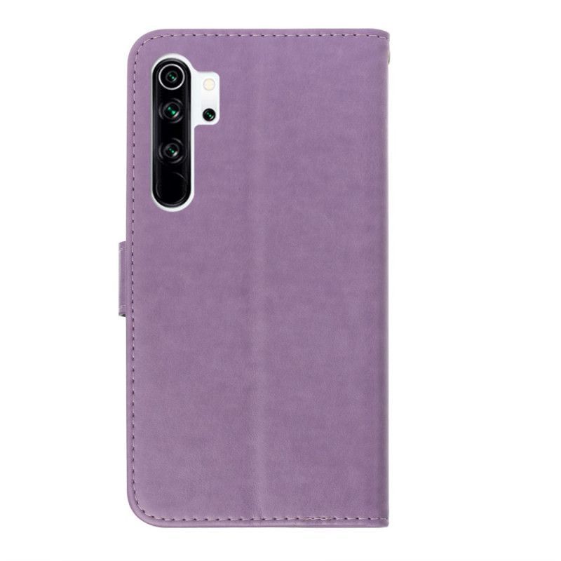 Kožené Pouzdro Xiaomi Redmi Note 8 Pro Květinové Kouzlo