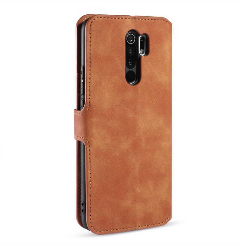 Kožený Kryt Na Xiaomi Redmi 9 Dg.ming Retro