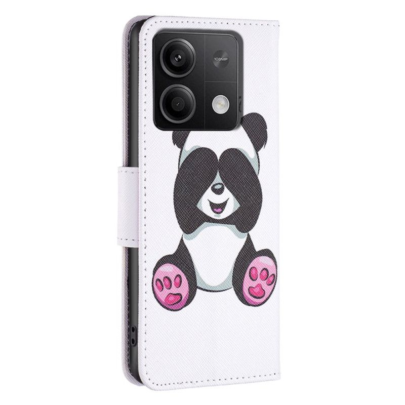 Kožený Kryt Na Xiaomi Redmi Note 13 4g Panda