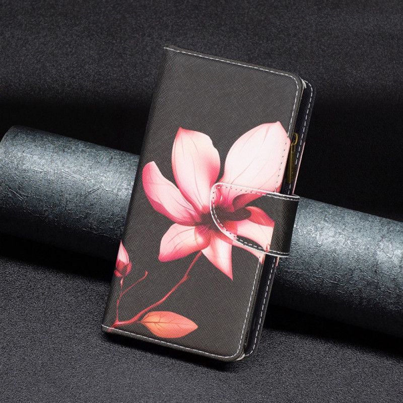 Kožený Kryt Na Xiaomi Redmi Note 13 5g Peněženka Lotus Strap