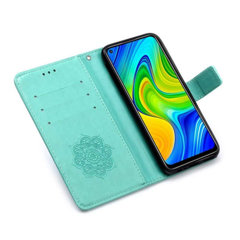 Kožený Kryt Xiaomi Mi 11 Lapač Snů S Koženým Efektem