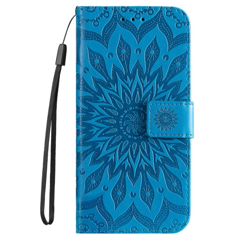 Kožený Kryt Xiaomi Redmi Note 13 4g Mandala S Popruhem