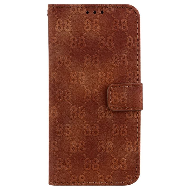 Kožený Kryt Xiaomi Redmi Note 13 5g Design 88 S Popruhem