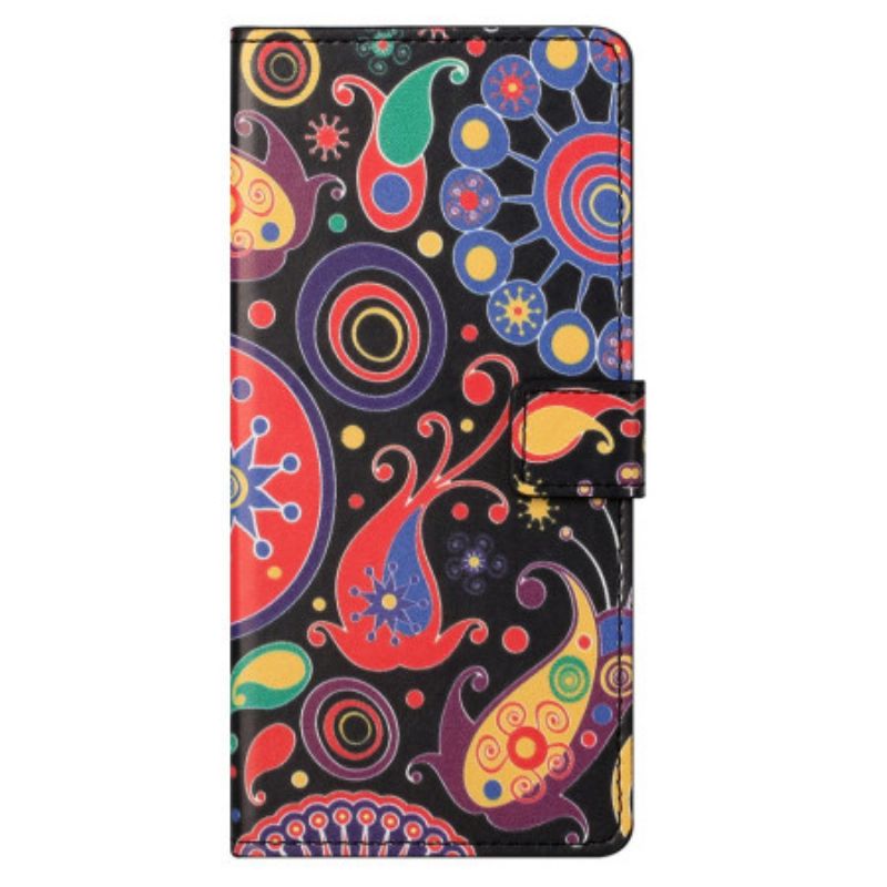 Kožený Kryt Xiaomi Redmi Note 13 5g Galaxy Pattern