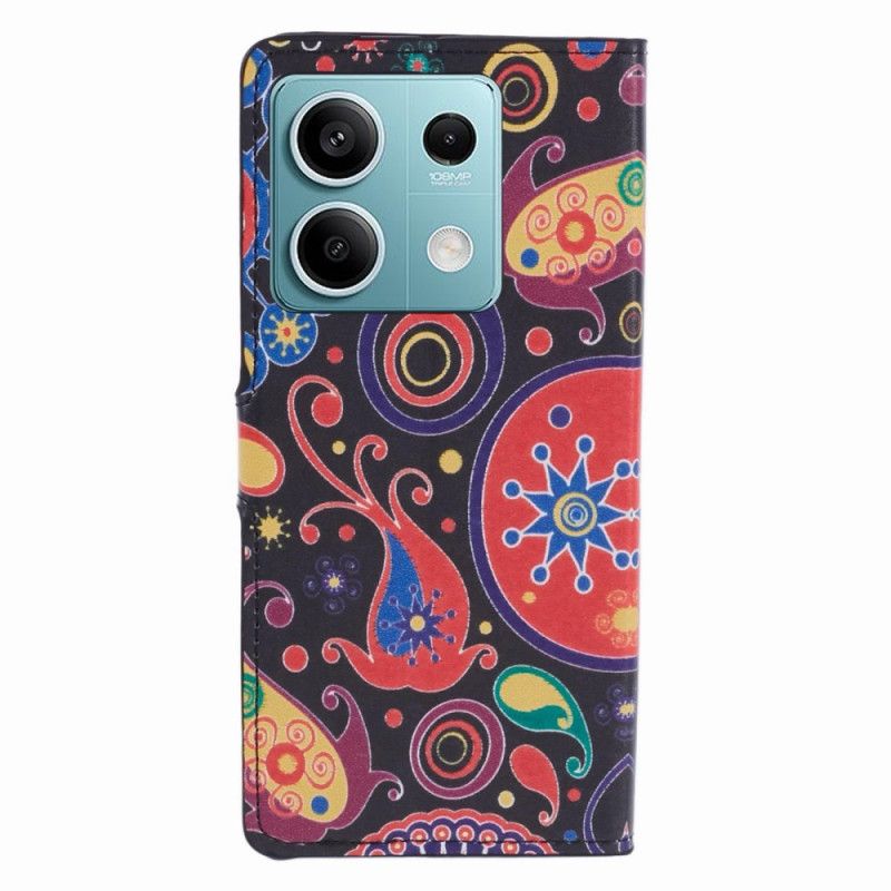 Kožený Kryt Xiaomi Redmi Note 13 5g Galaxy Pattern