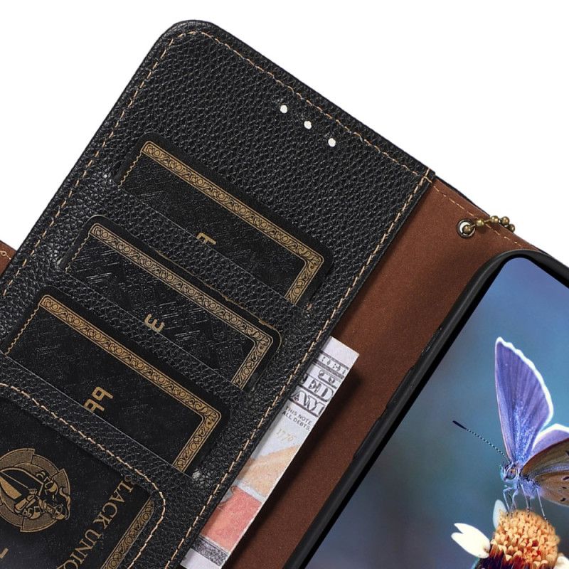 Kožený Kryt Xiaomi Redmi Note 13 Pro 4g Litchi Leather Rfid Technologie