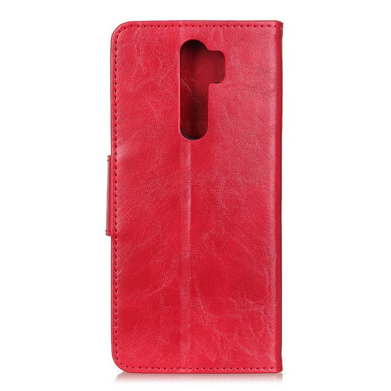 Kožený Kryt Xiaomi Redmi Note 8 Pro Oboustranná Magnetická Klapka