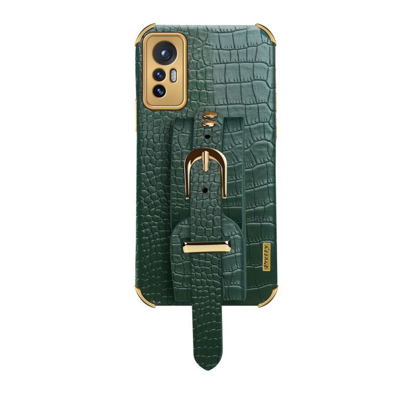 Kryt Na Xiaomi 12 Pro Croco Popruh