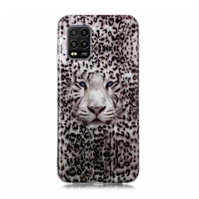 Kryt Na Xiaomi Mi 10 Lite Fluorescenční Leopard