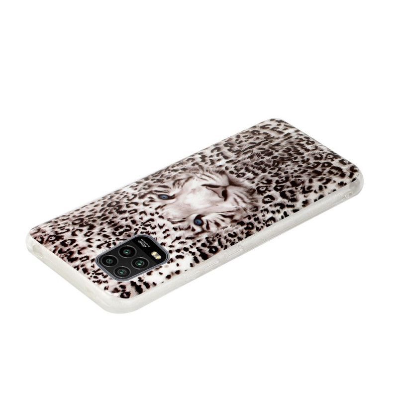 Kryt Na Xiaomi Mi 10 Lite Fluorescenční Leopard