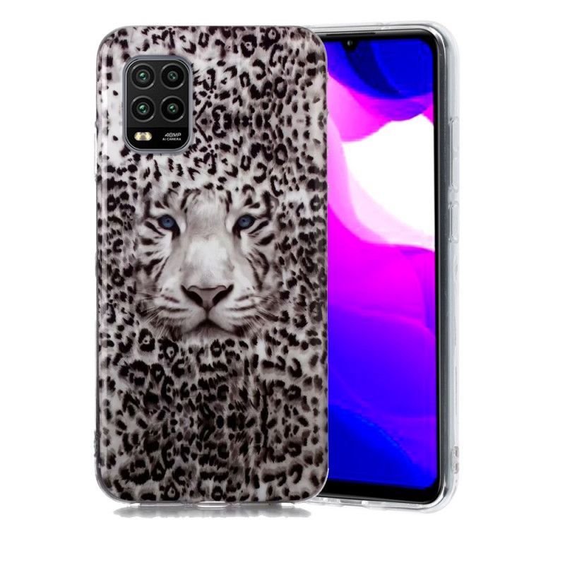 Kryt Na Xiaomi Mi 10 Lite Fluorescenční Leopard