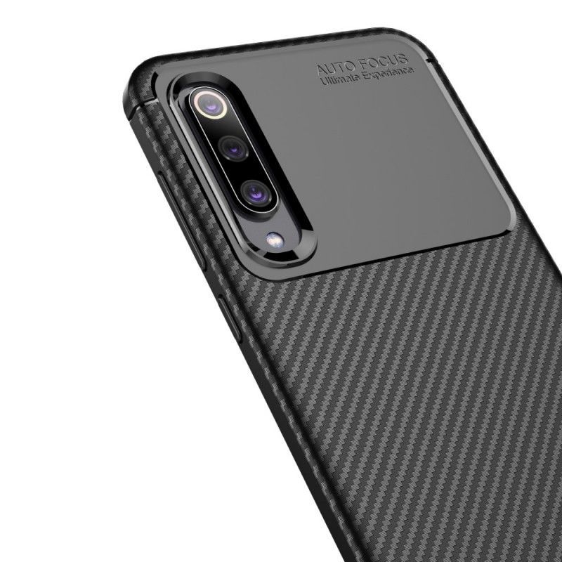 Kryt Na Xiaomi Mi 9 Se Flexibilní Textura Uhlíkových Vláken