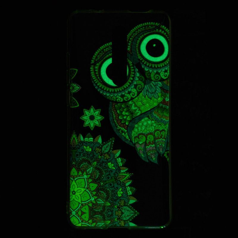 Kryt Na Xiaomi Mi 9t / Mi 9t Pro Fluorescenční Mandala Sova