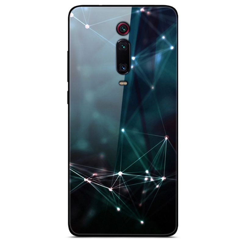 Kryt Na Xiaomi Mi 9t / Mi 9t Pro Kalené Sklo Abstraktní Barvy